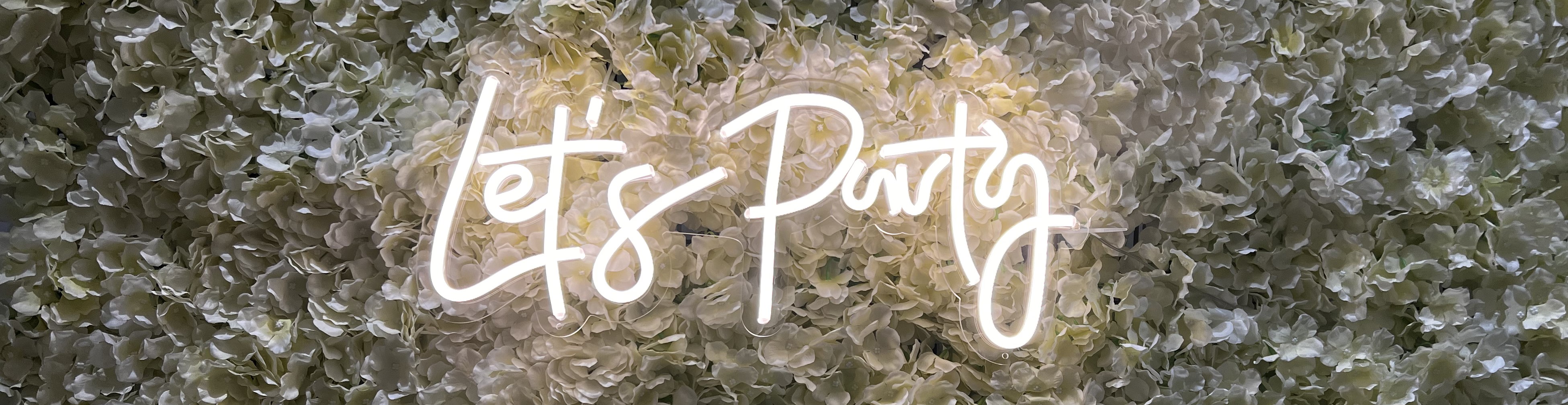 Let's Party Neon Sign